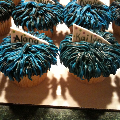 Pom Pom Cupcakes