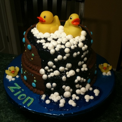 Rubber Ducky Cake