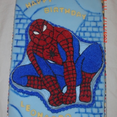Spiderman Cake