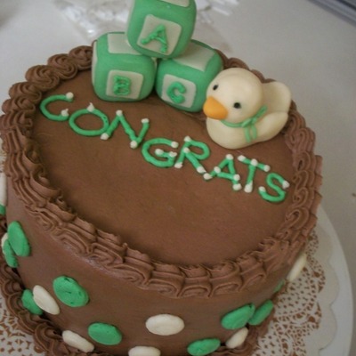 Baby Duck Cake