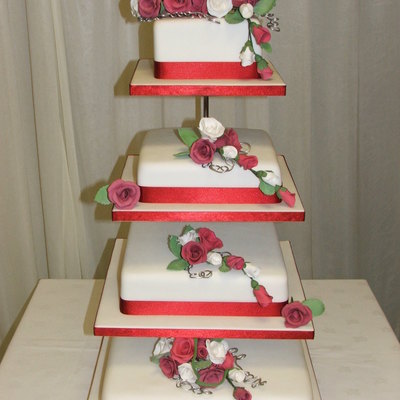 Bouquet Wedding Cake