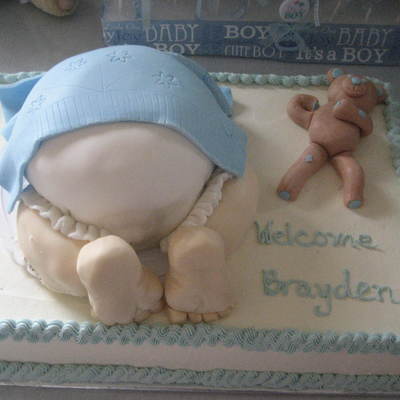 Baby Rump Cake