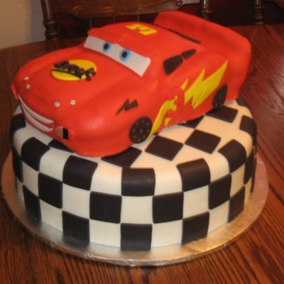 Mcqueen Cars Cake