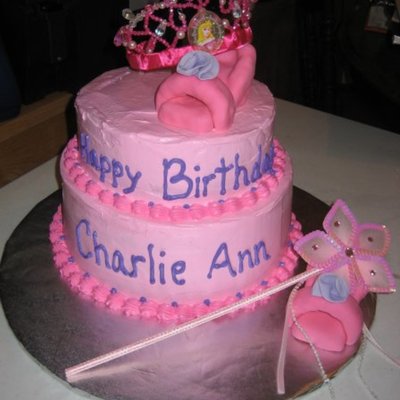 Charlie Ann's 3Rd Birthday Cake