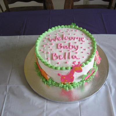 Bella's Baby Shower Cake