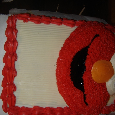 Elmo Birthday Cake