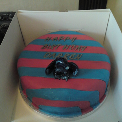 Crystal Palace Football Cake