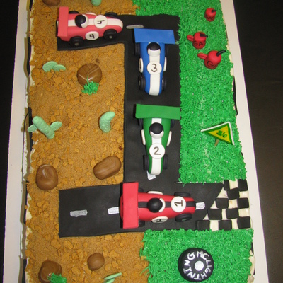 Race Car Cake