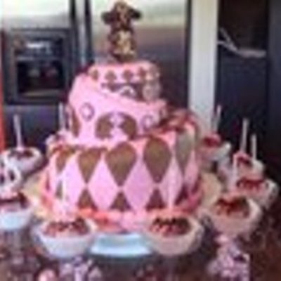 Girl Baby Shower Cake