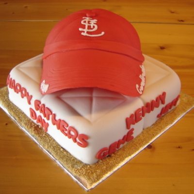 Cardinals Fathers Day Cake