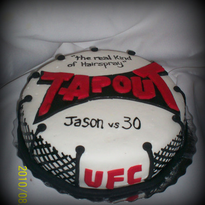 Ufc Boxing Cake