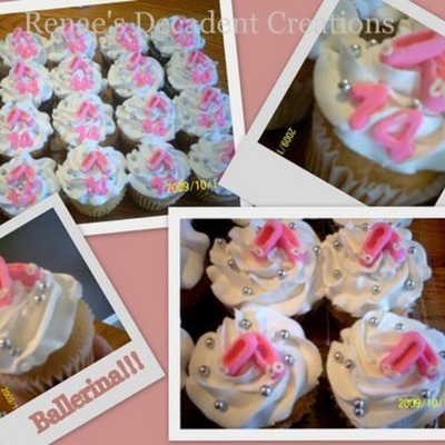 Ballerina Cupcakes