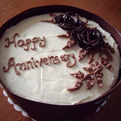 Anniversary Cake - Chocolate Hazelnut