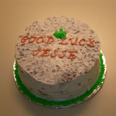 Carrot Cake-Good Luck!