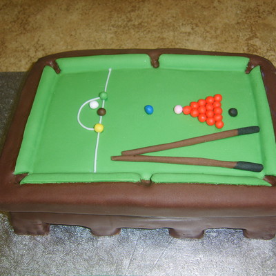Snooker Cake