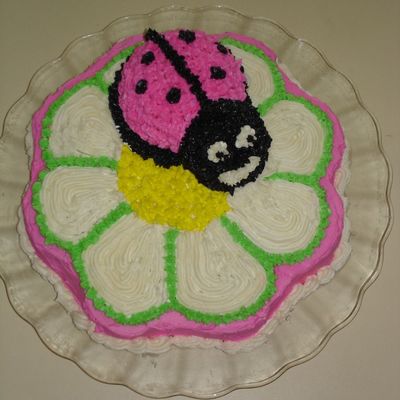 Ladybugs - Birthday Cake