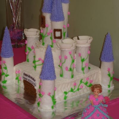 Princess Castle Cake