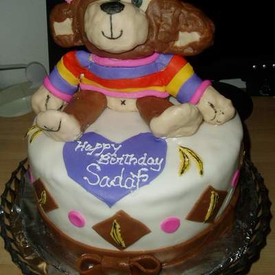 First 3D Structure On Cake