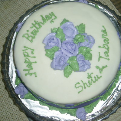 My First Fondant Cake !