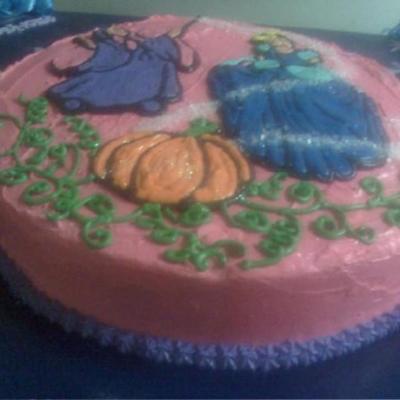 Cinderella Birthday Cake