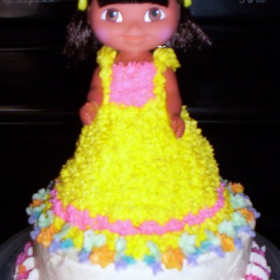 ::1St Birthday Dora Smash Cake::