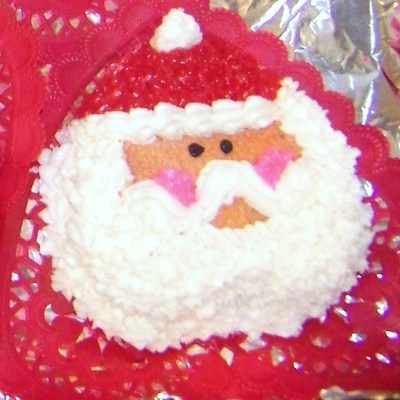 ::santa Clause Cupcake::