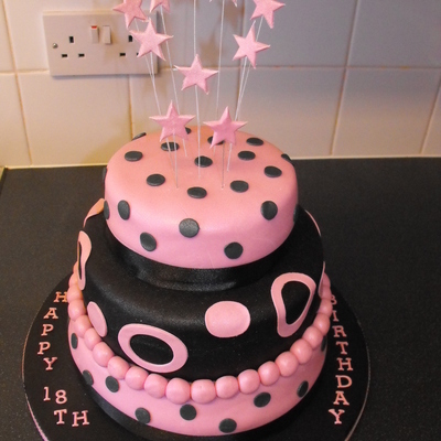 3 Tier Birthday Cake