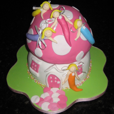 Fairy Toadstool Cake