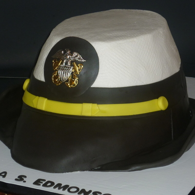 Navy Female Combination Cap