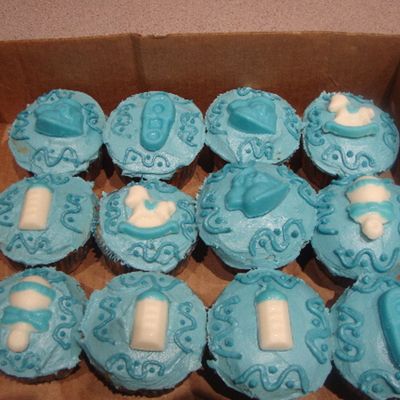 Baby Shower Cupcakes