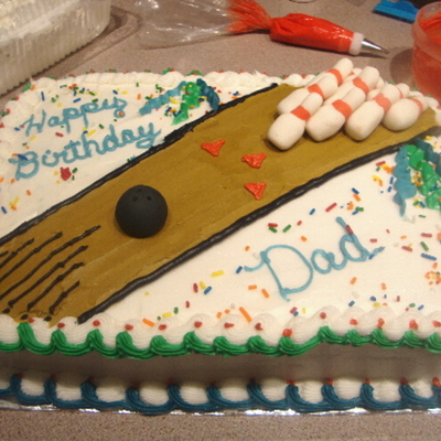 Bowling Cake