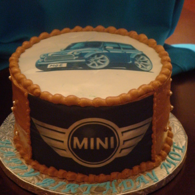 Mini Cooper Cake