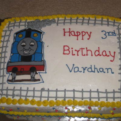 Thomas The Engine Cake
