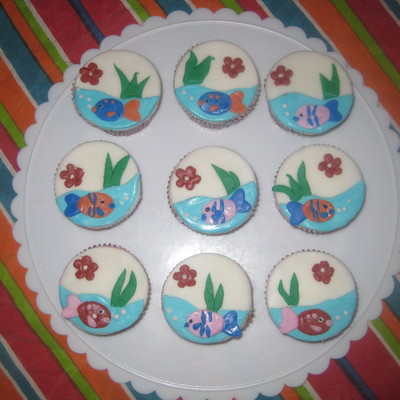Under The Sea Cupcakes!!