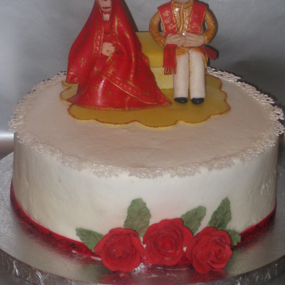 Indian Anniversary Cake