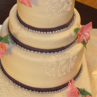 Danny An Bridgette's Wedding Cake