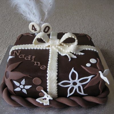 40Th B/day Cake