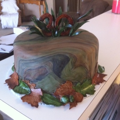 Camo Cake