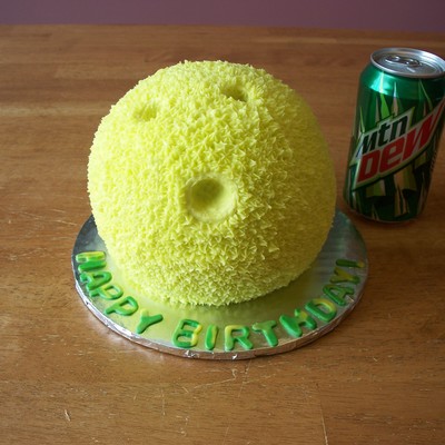 Mountain Dew Bowling Ball