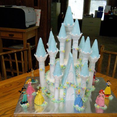 Cinderella's Castle Cake