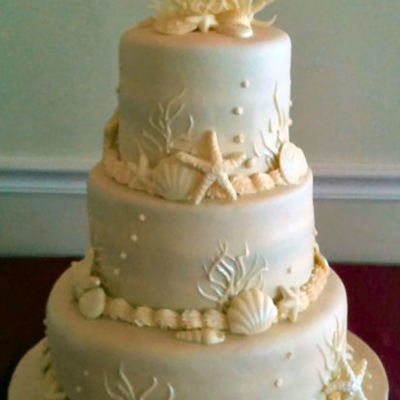 Shell Wedding Cake