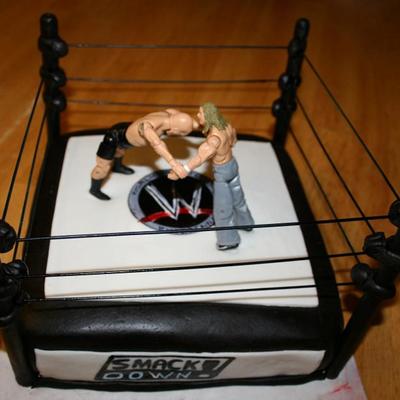 Wrestling Cake