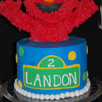 Elmo Cake