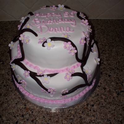 Cherry Blossoms Cake