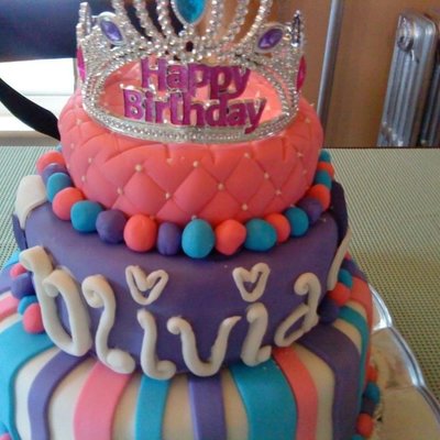 Olivia's 7Th Birthday Cake