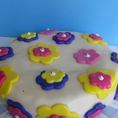 1St Fondant Cake