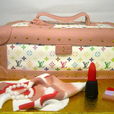 Lv Multicolor Cake