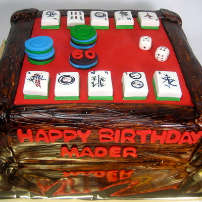 Mahjong Cake