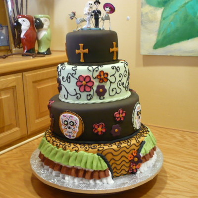 Day Of The Dead Wedding