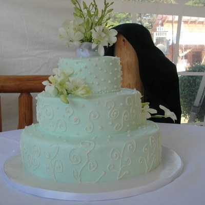 S And D Wedding Cake